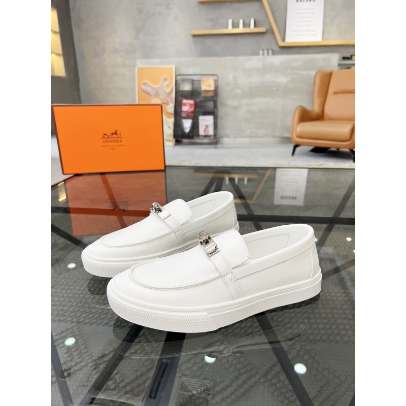 H**mes leather shoes